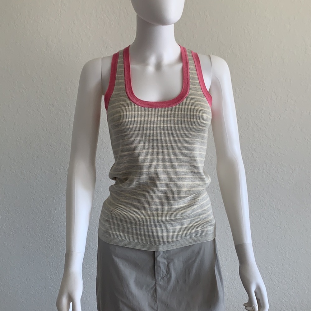 J Crew Sleeveless Cashmere Blend Sweater Top